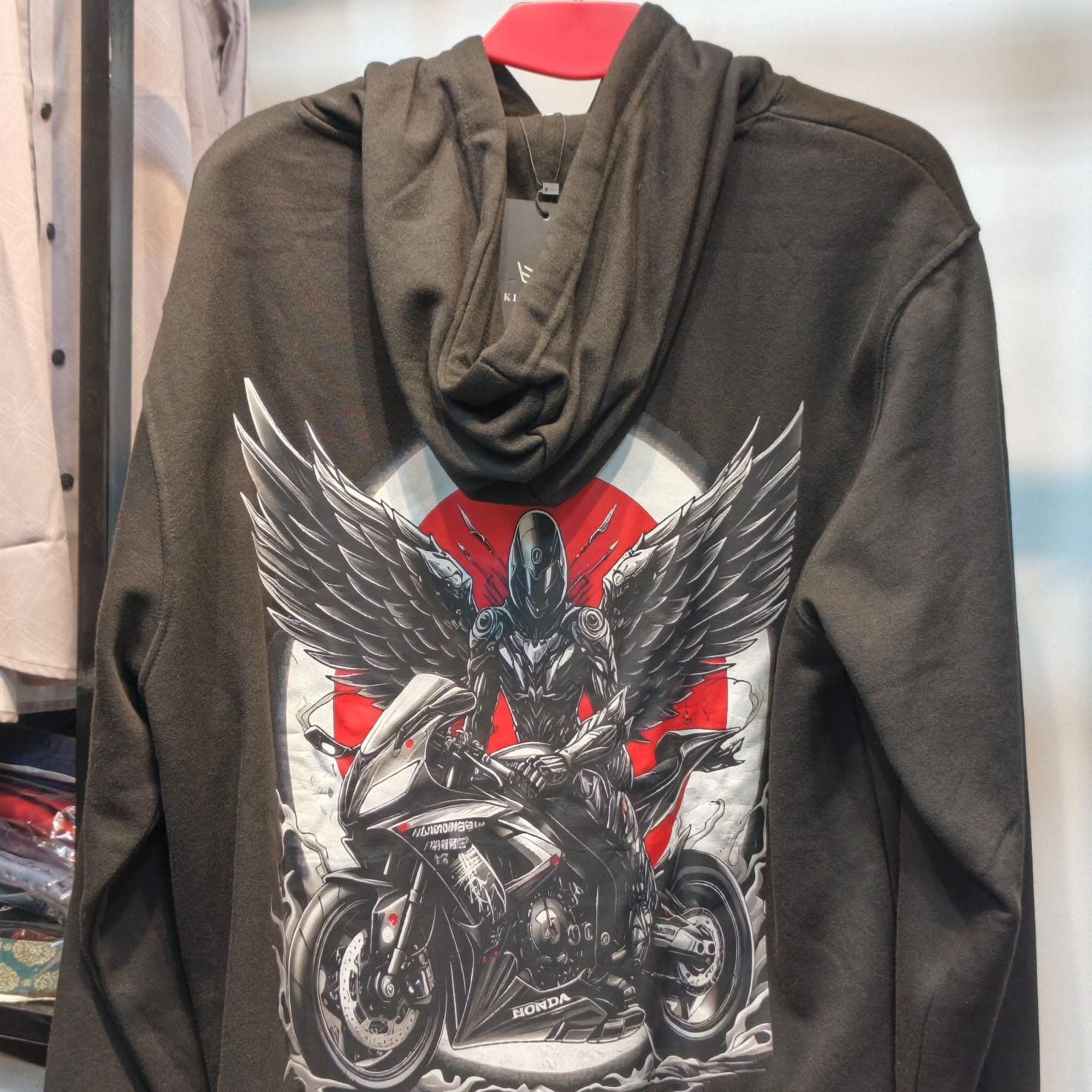 PRINTED HODDIE FOR MAN