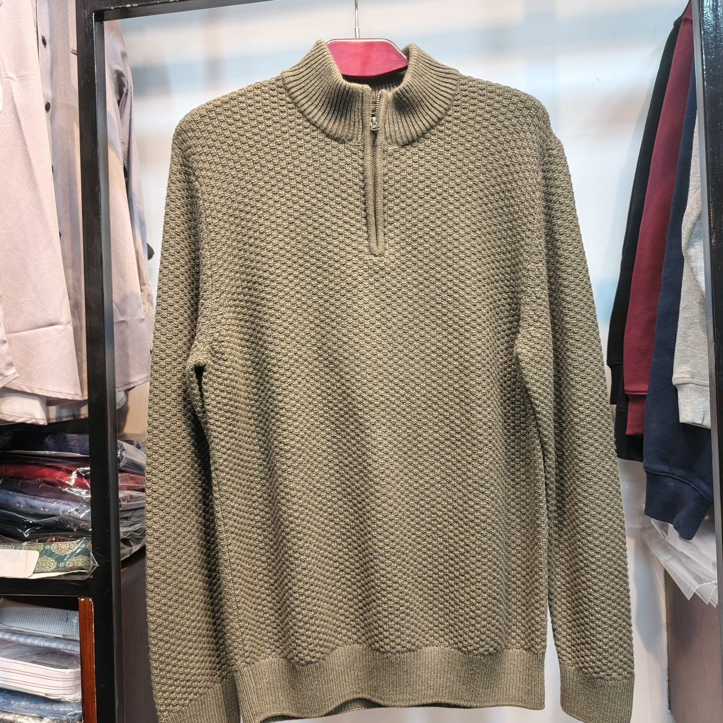 MENS QUARTER ZIP