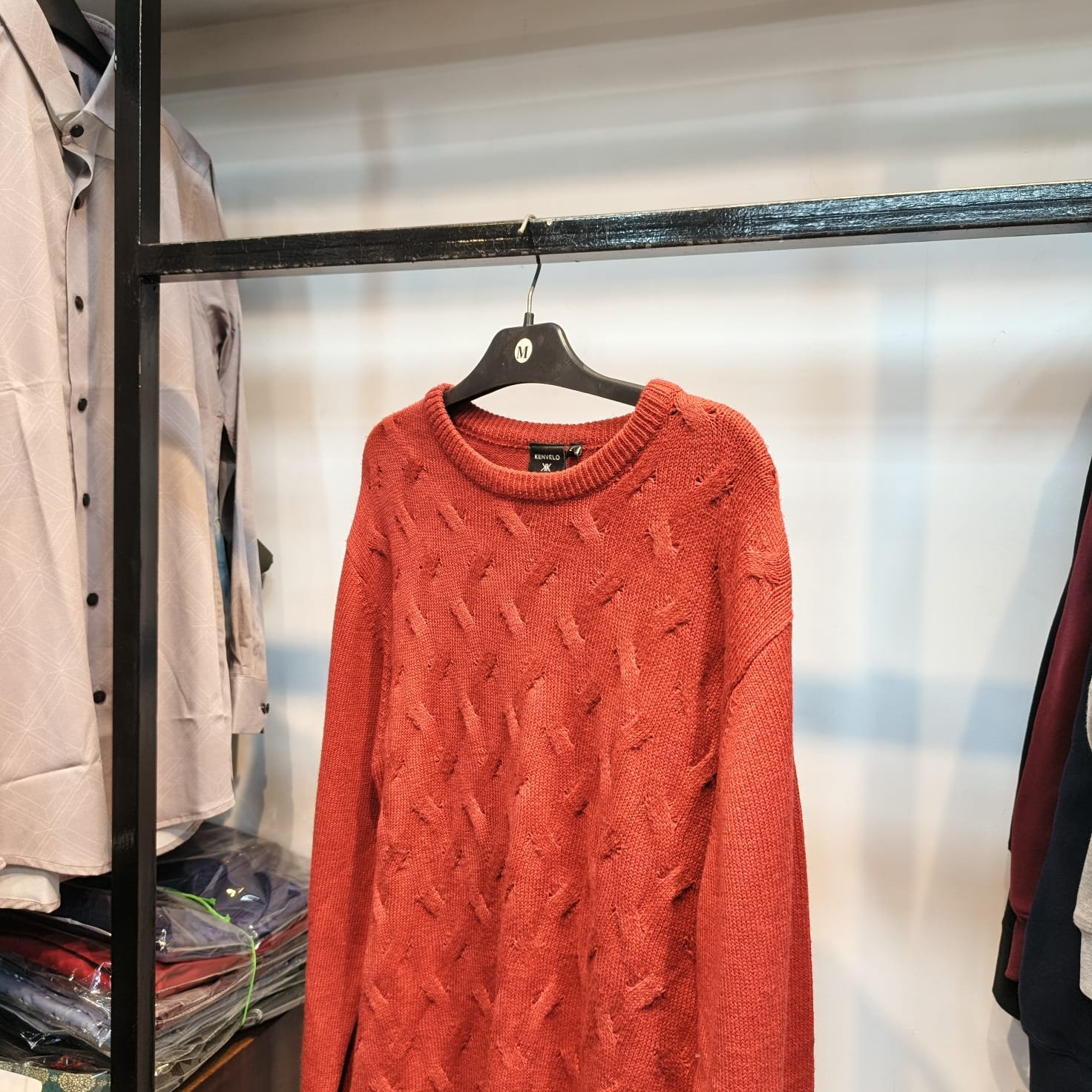 CHENILLE CABLE PULLOVER
