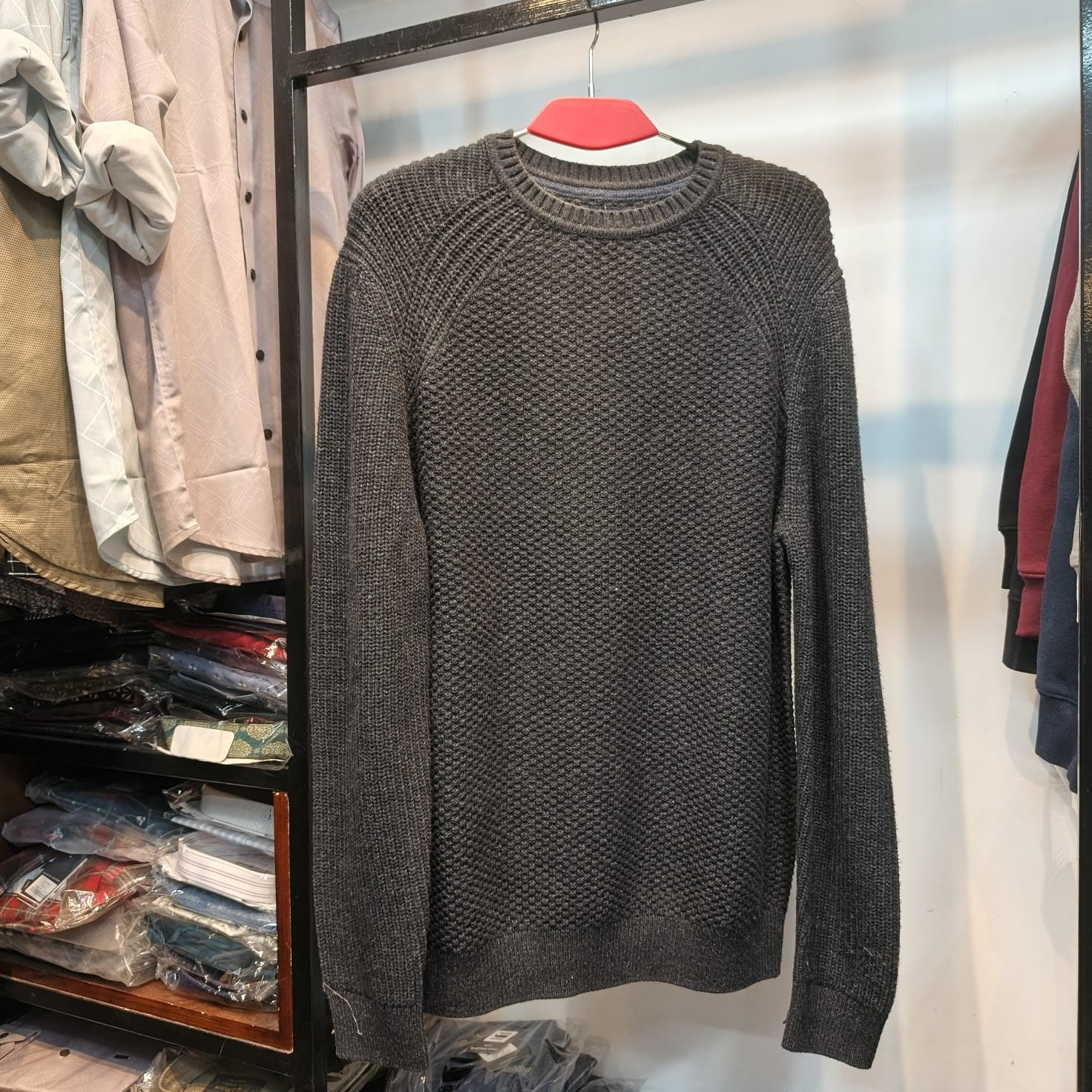 CHENILLE CABLE PULLOVER